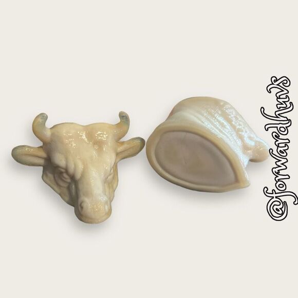 Antique Collectible Glass Mustard Glass Jar - Picture 8 of 11